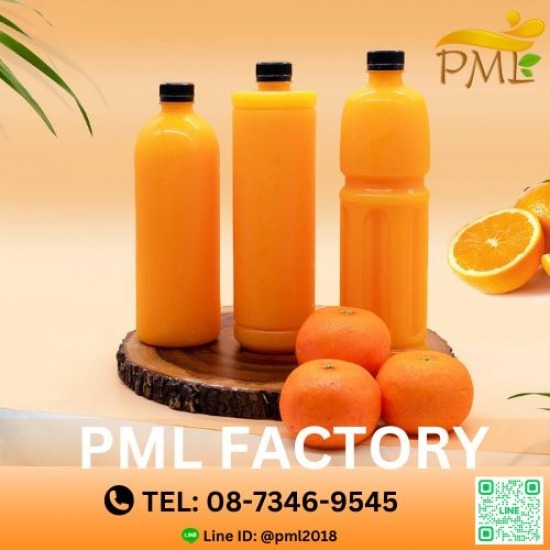 โรงงานน้ำส้มคั้น - พรีเมี่ยมลิสต์ - น้ำส้มคั้นสด100% ราคาส่ง